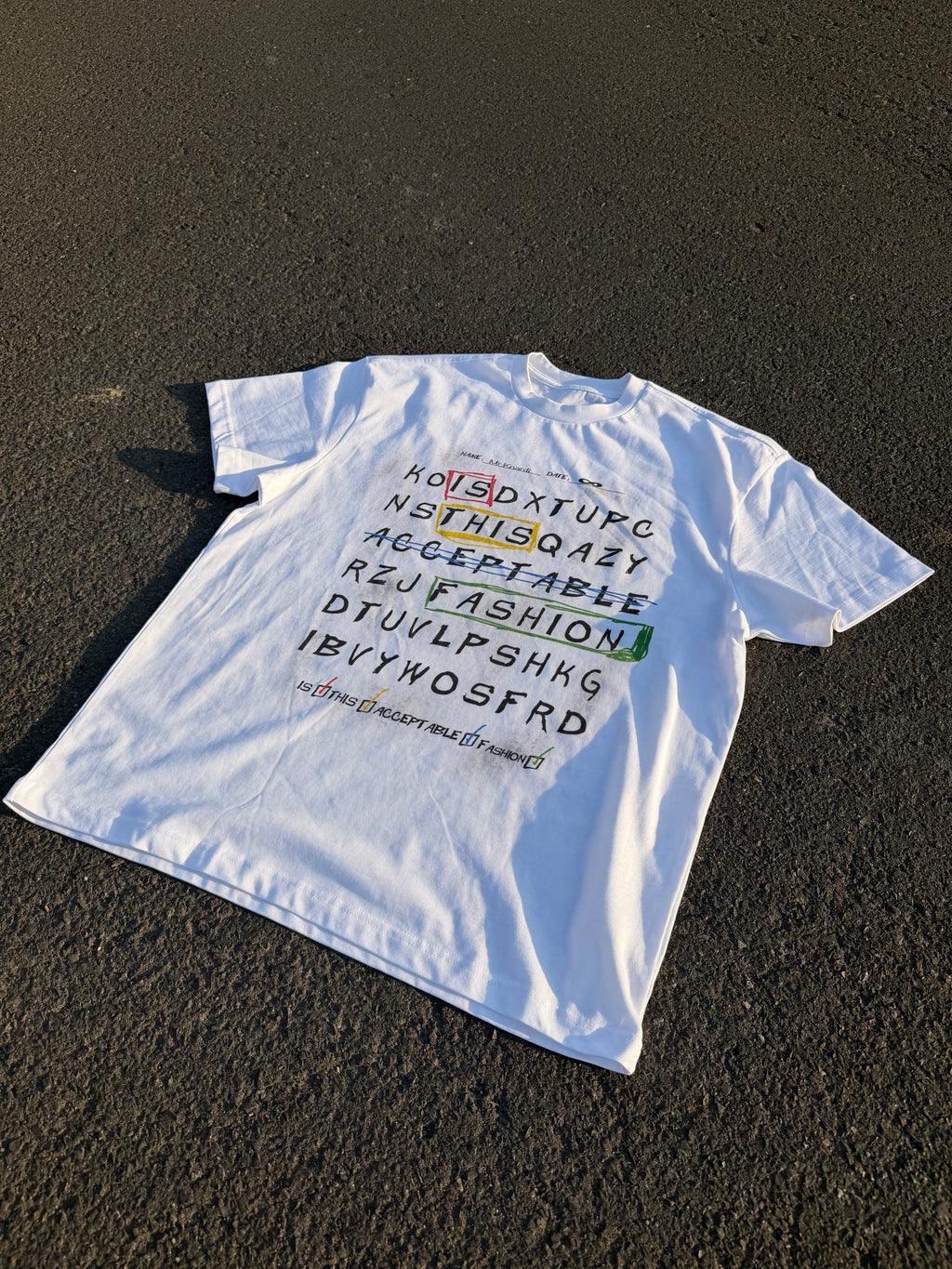Word Search Tee